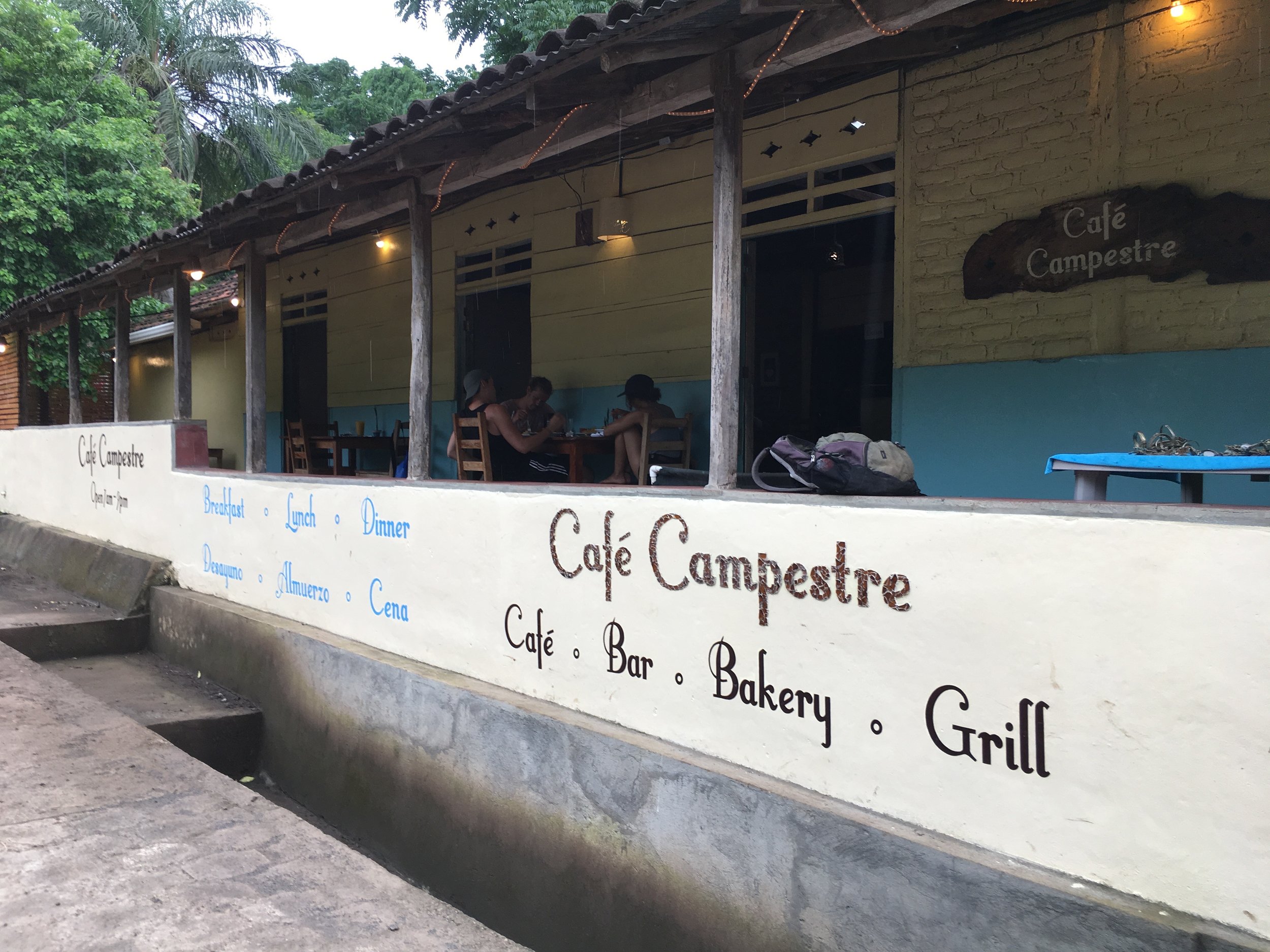  Cafe Campestre for late lunch 