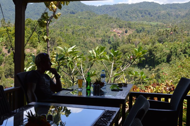 View from the restaurant