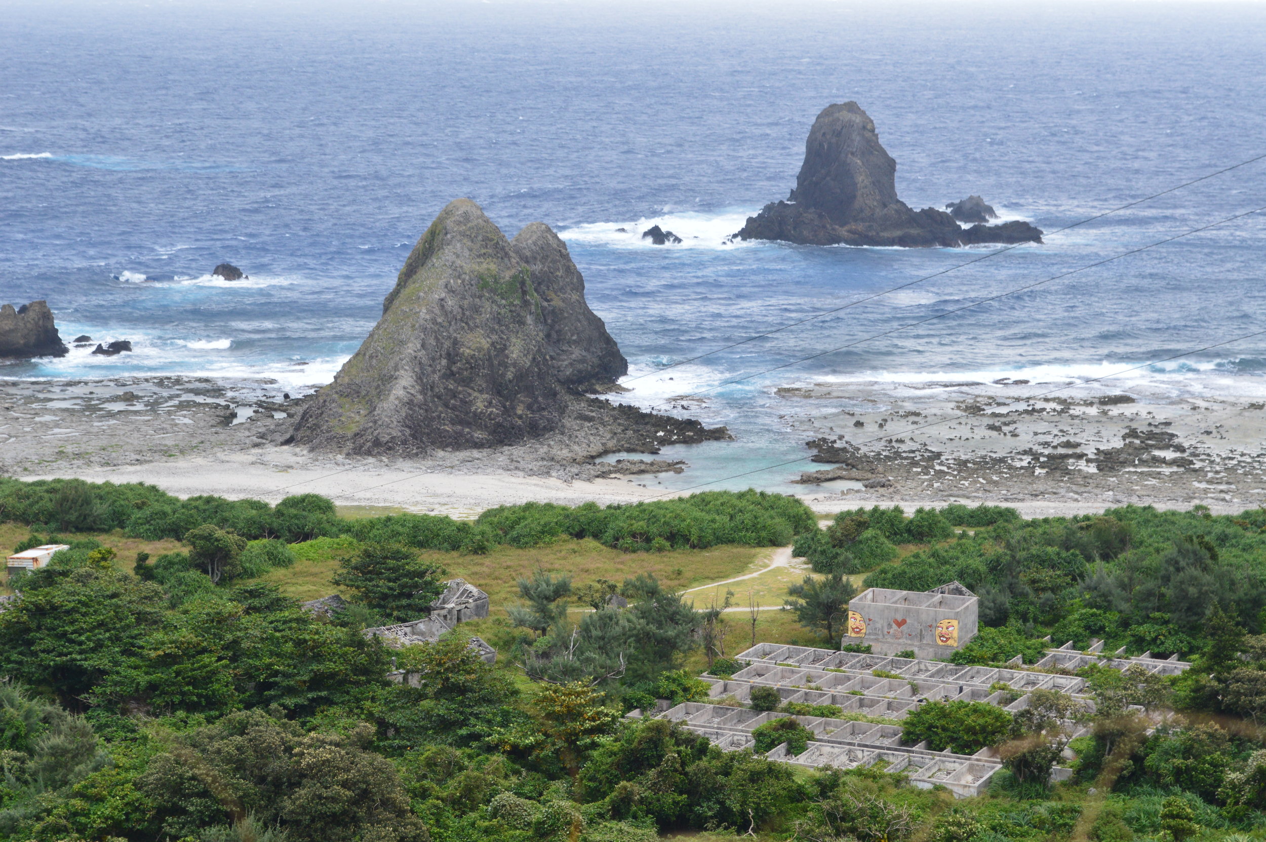  Abandoned complex below 