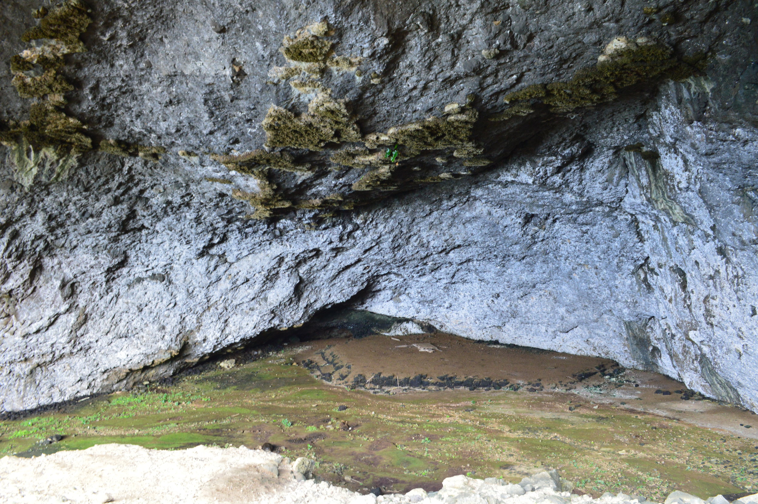  View from above. The stage below where prisoners would perform. 