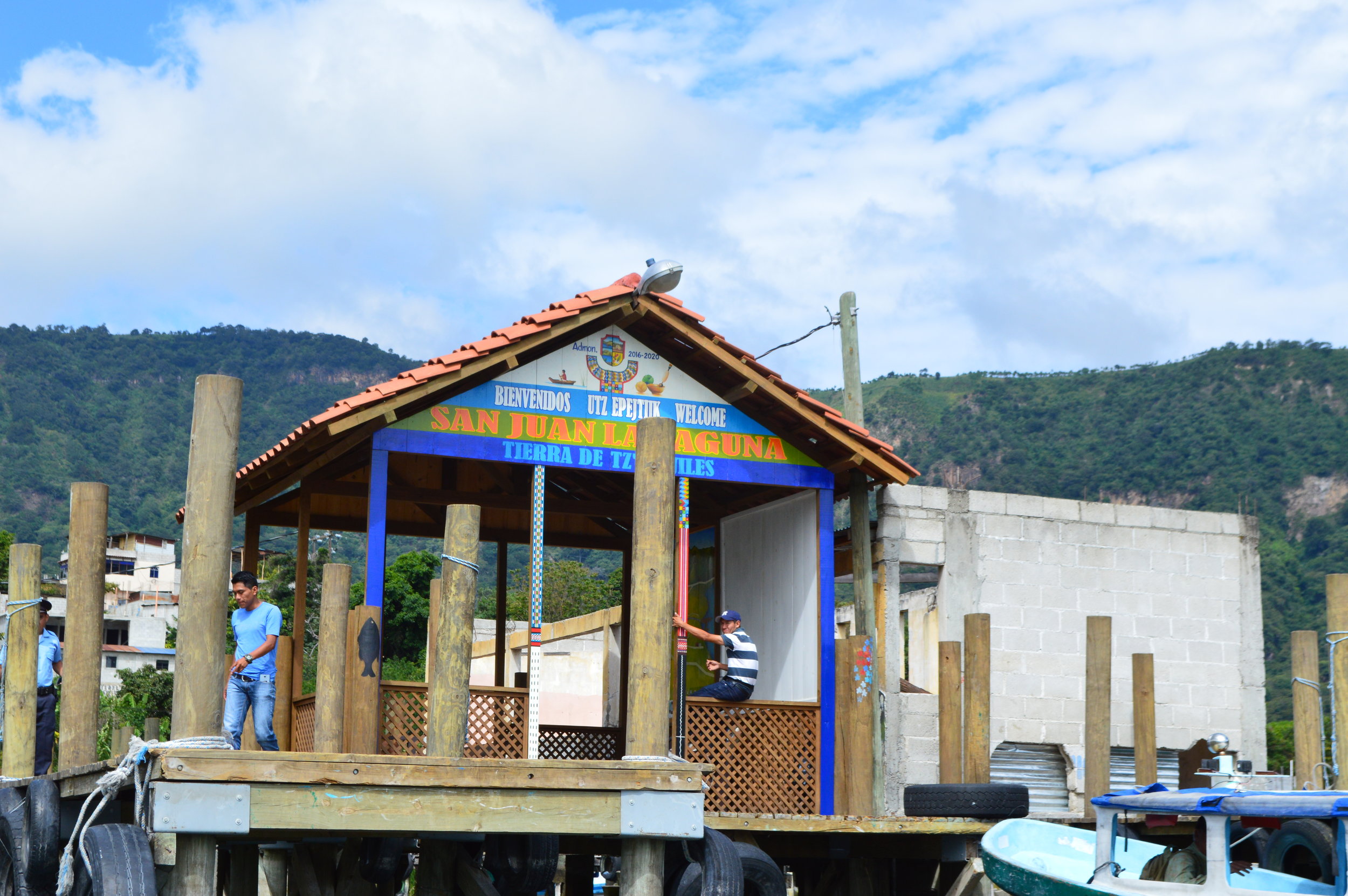 San Juan La Laguna port