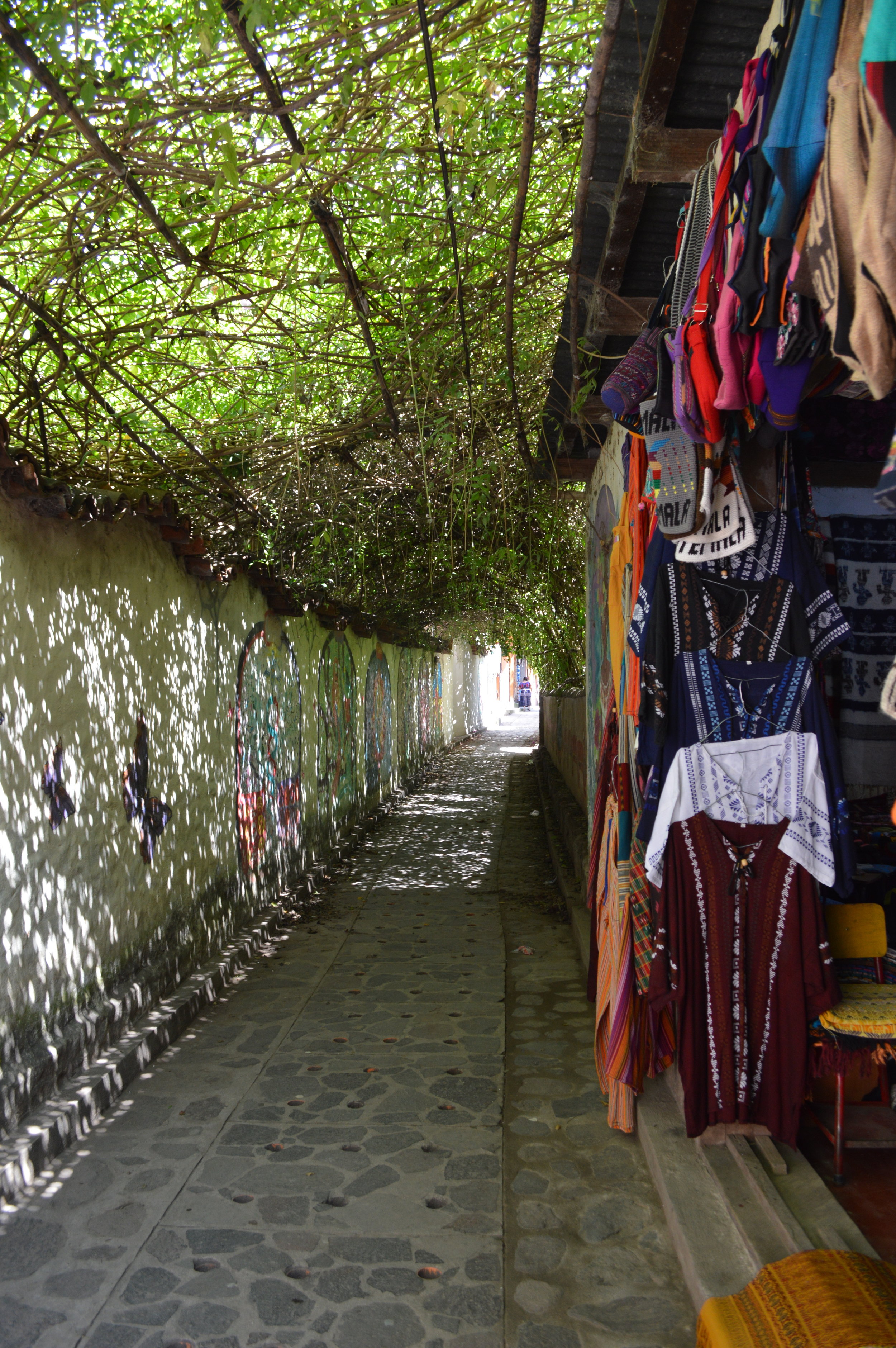 Beautiful alley from the dock
