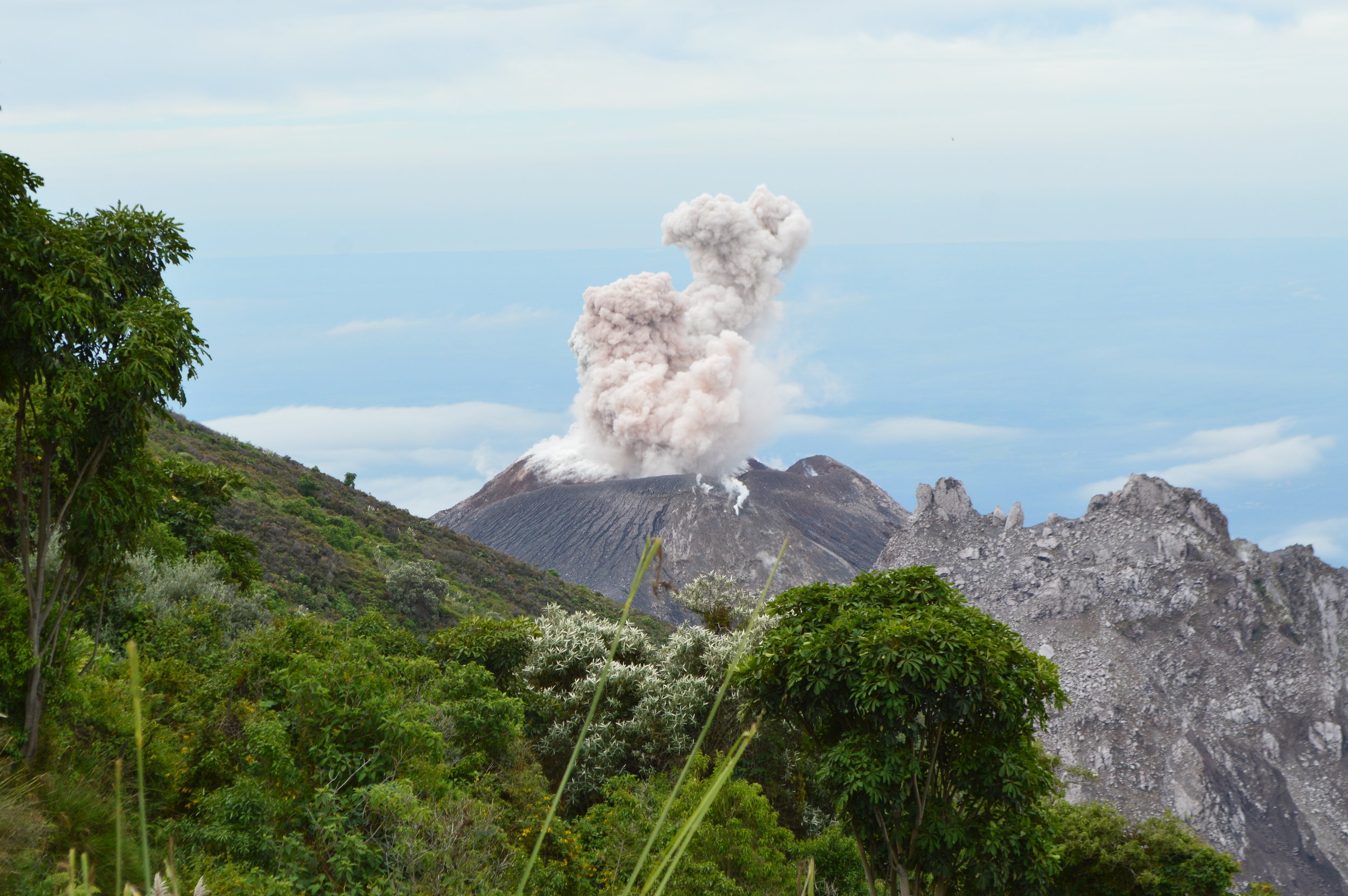 Santiaguito Volcano