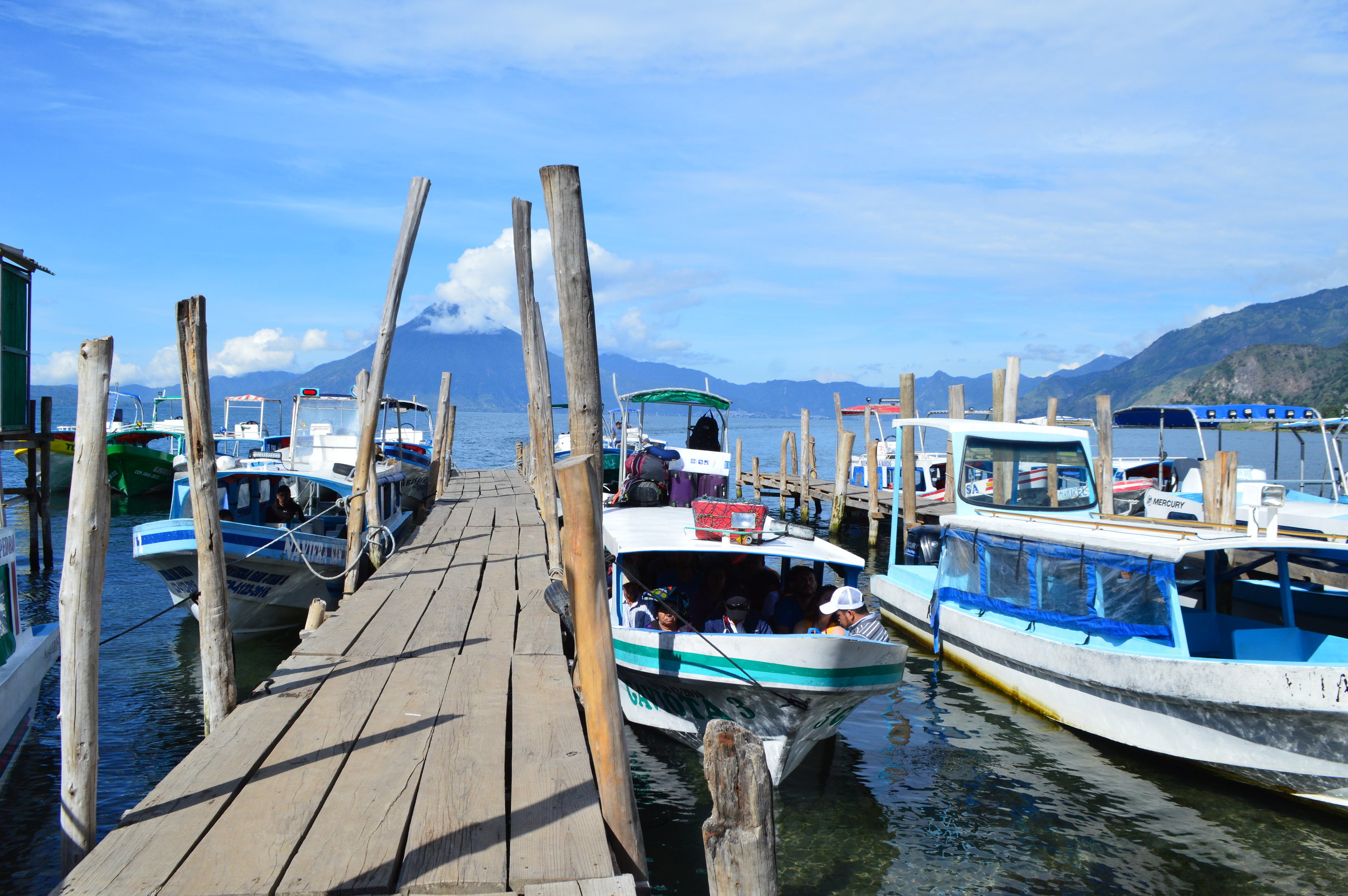 Panajachel docks