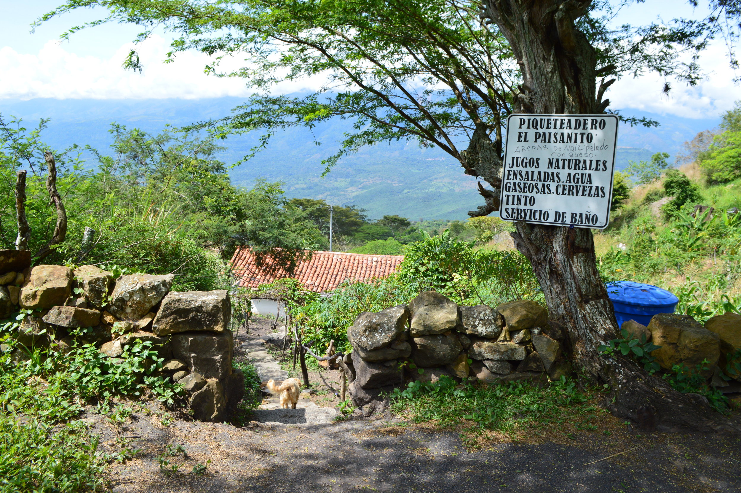  A home along the road selling refreshments 