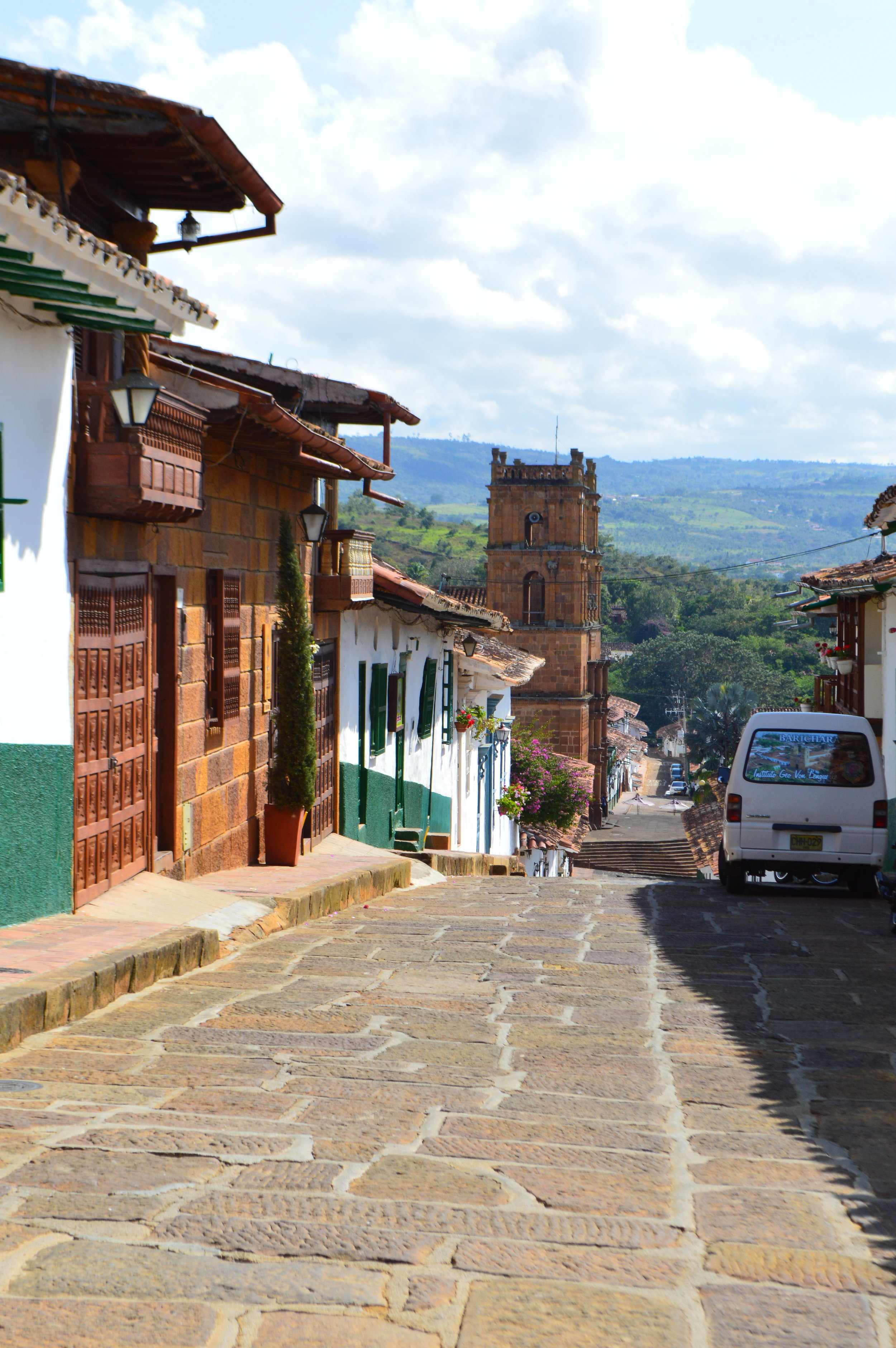  Strolling through the streets of Barichara 