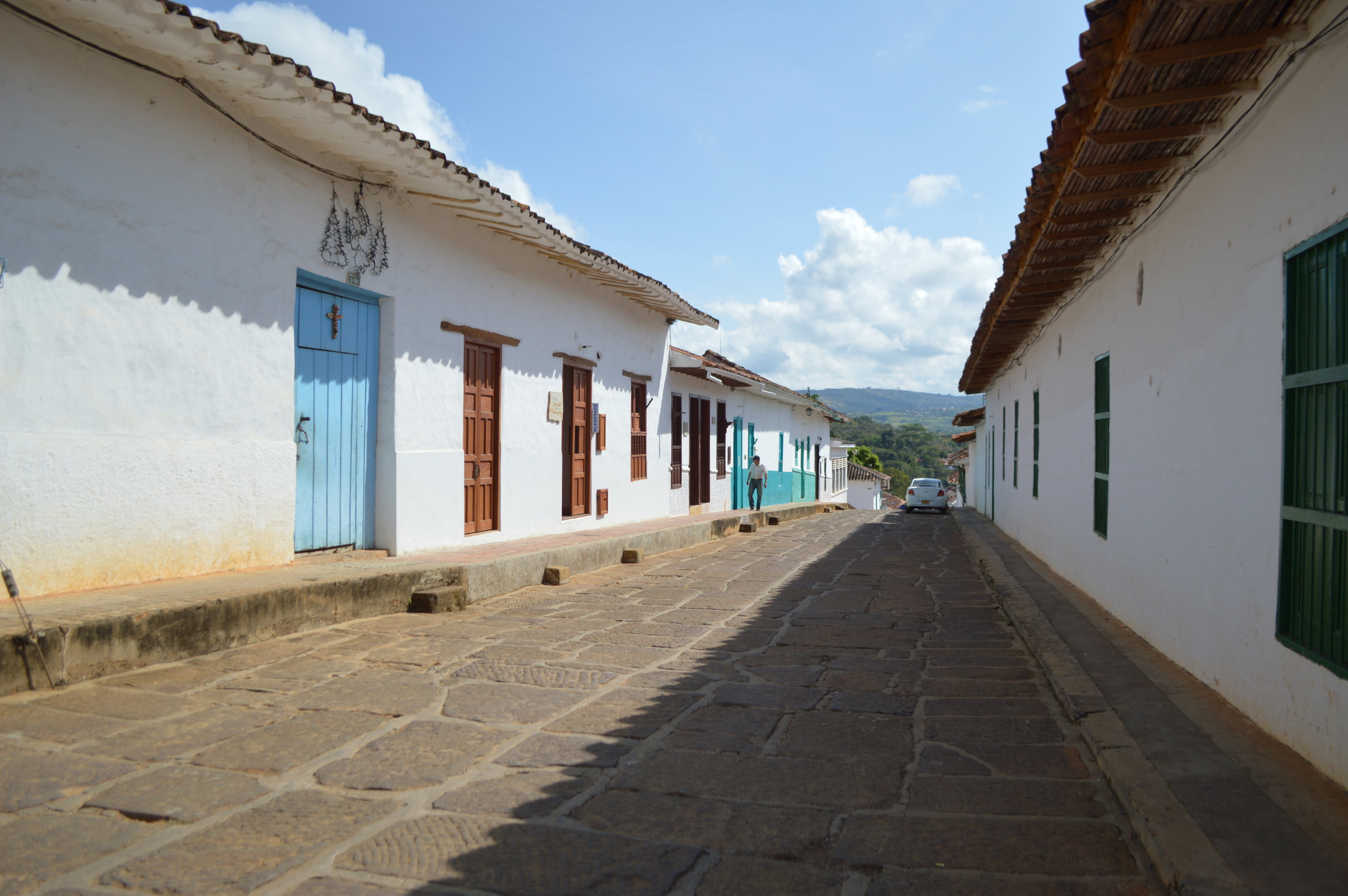  Quiet town of Barichara 