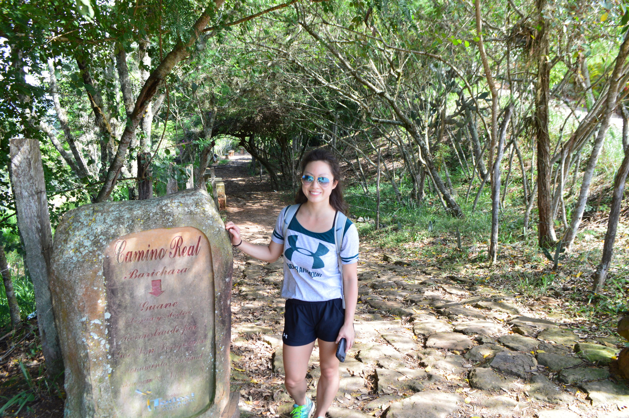  Camino Real trailhead from Barichara to Guane 