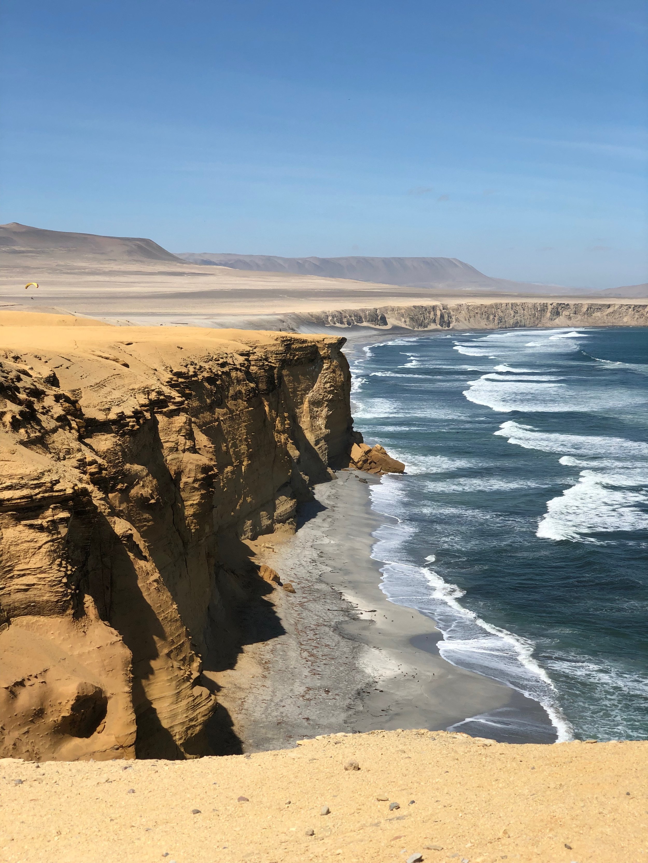 Do you see the devil’s face? Look at where the cliff makes a turn. (Center of this photo)