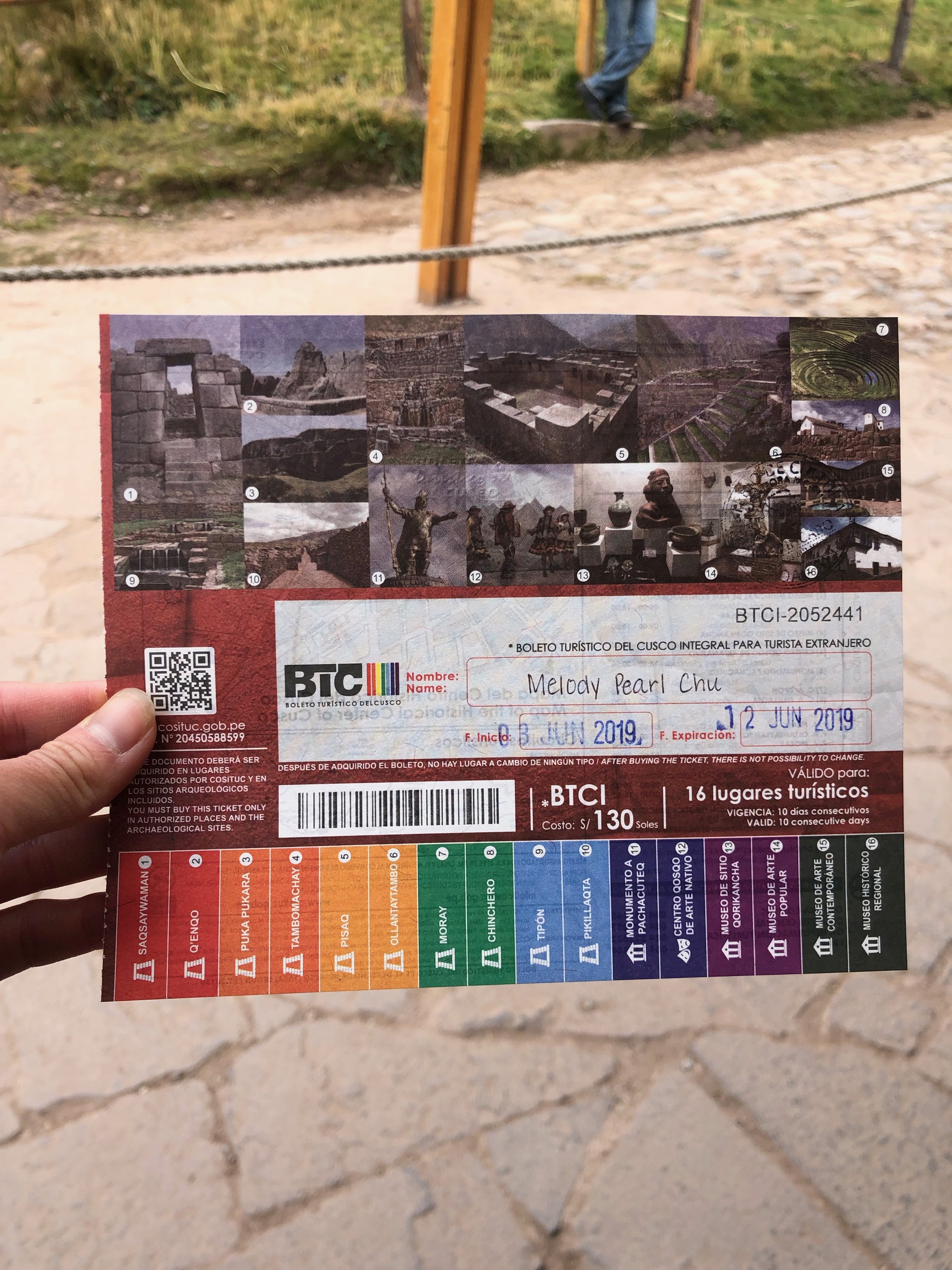 Boleto Turístico del Cusco (Tourist Ticket)