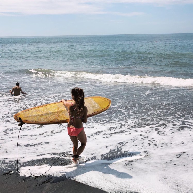  Rented a surfboard from Hotel Sunzal Reef for the day 